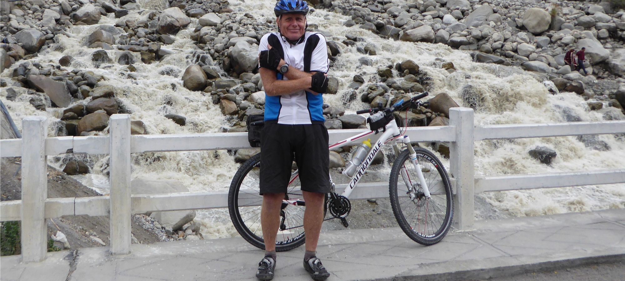 Next to Gulmit Glacier